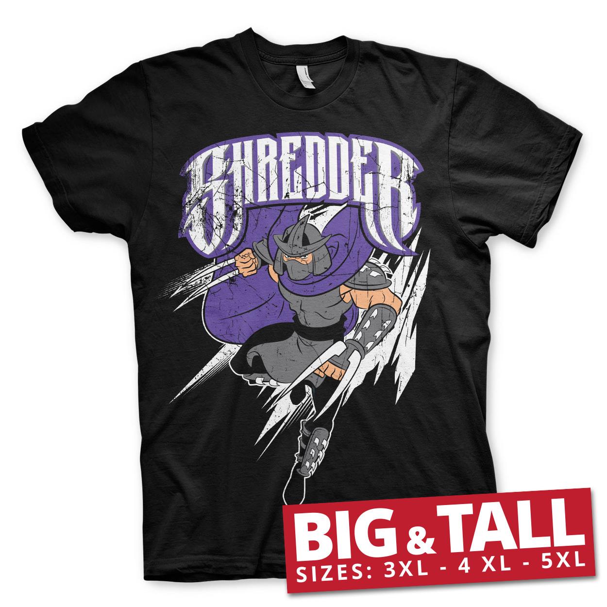 Officially Licensed Tmnt The Shredder Tall Tall 3XL4XL5XL Shirt- S