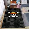 Cute One Piece Design Carpet for Anime Lovers' Home Decor Suitable for Use As an Anti-slip Game Mat for Living Room and Bedroom Sofas