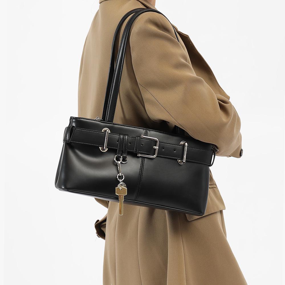 2025 Frühling High-End Retro Baguette Handtasche - Vielseitige Spicy Girl Umhängetasche