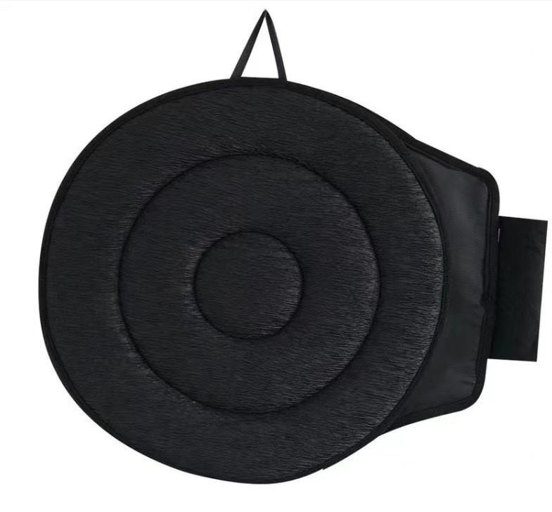 Automotive Rotating Seat Cushion For Pregnant Women And Elderly With Multifunction Mobility Support