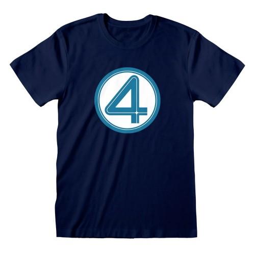Fantastic Four Unisex Adult Emblem T-Shirt