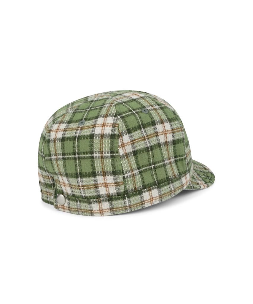 Sseonleobeutueo Swing Work Cap Green Plaid
