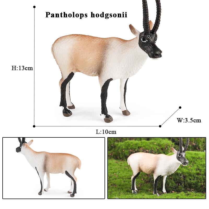 Oenux Clasic Animale de Fermă Simulare Oaie Capră Argali Antilopă Model Figurină de Acțiune Figurine Păsări de Curte Jucărie Drăguță Pentru Copil Cadou