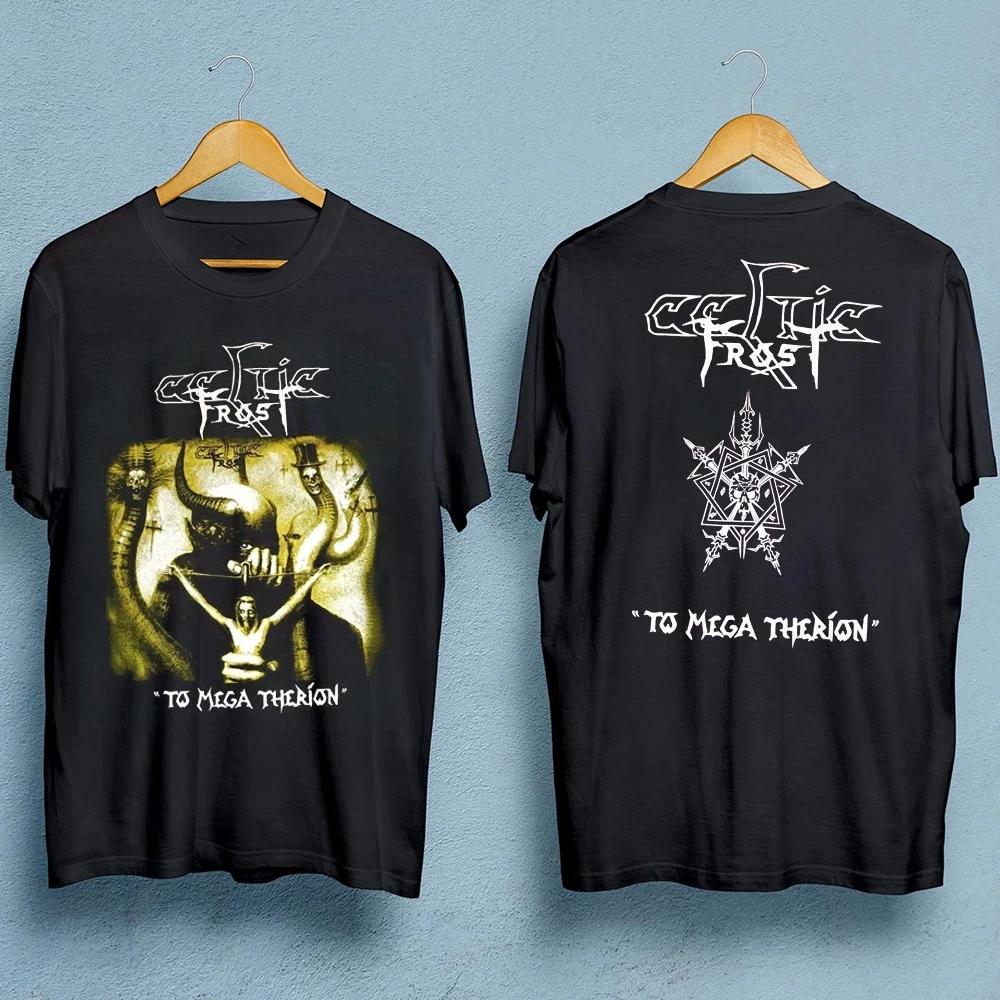 

Celtic Frost BAND Album 2 Sides Black T-shirt Short Sleeve High-end Luxury Is for Both Men and Women Top Y2k 4XL