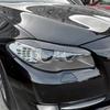 2 Pcs Headlight Eyebrow Left Right Front Light Eyelid Cover Trim for 5 Series F10 Pre‑LCI 2010 to 2013