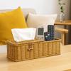 Breathable Imitation Vine Tissue Box Multifunctional Remote Control Storage Box  Dining Table