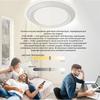 Bladeless LED Fan Light with APP & Remote Control, 85-265V for Bedroom