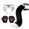 Halloween Party Fox Tail Fox Ears Set Plus Cute Paw Gloves Cosplay Animation Exhibition Character Handmade Plush Props