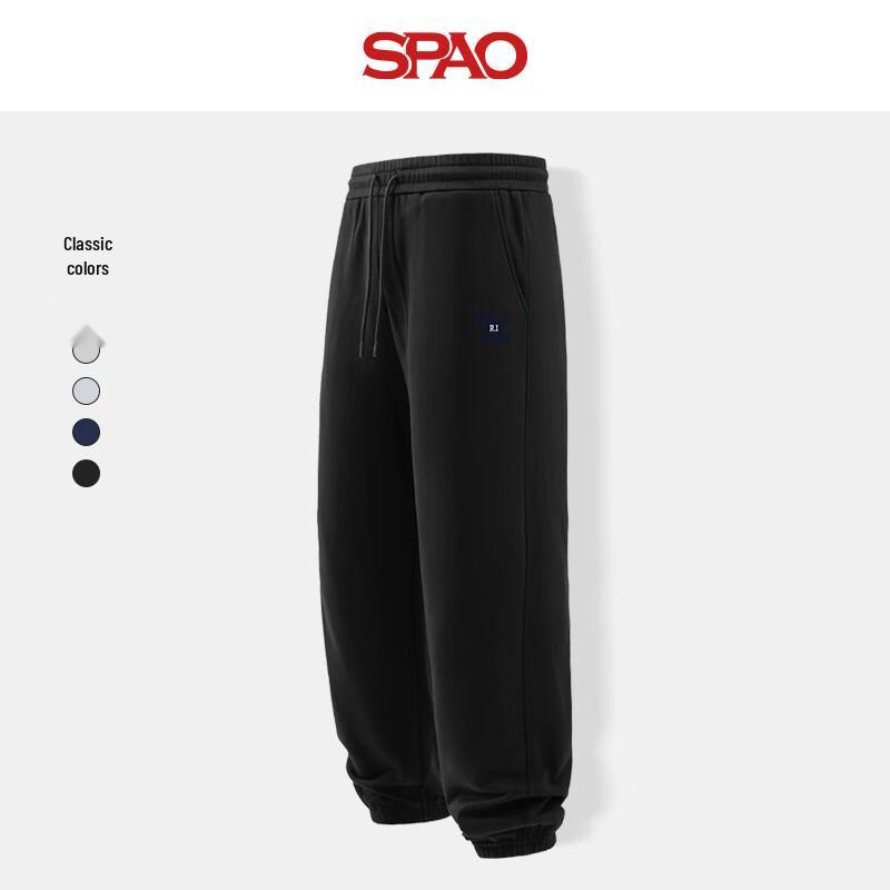 

Мужские джоггеры SPAO из хлопковой смеси с графикой в виде букв 2XL