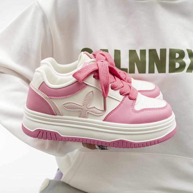 Breathable thick-soled spring new ins tide board shoes niche design 35