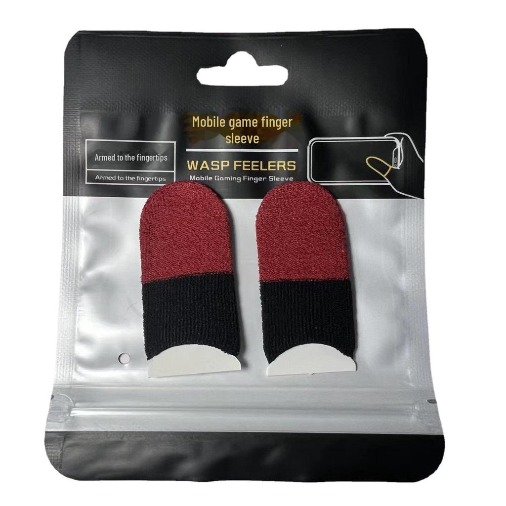 Ultradünne kabellose Gaming-Fingerlinge aus Silberfaser - Schweißfestes Doppelstück für Mobile Gaming