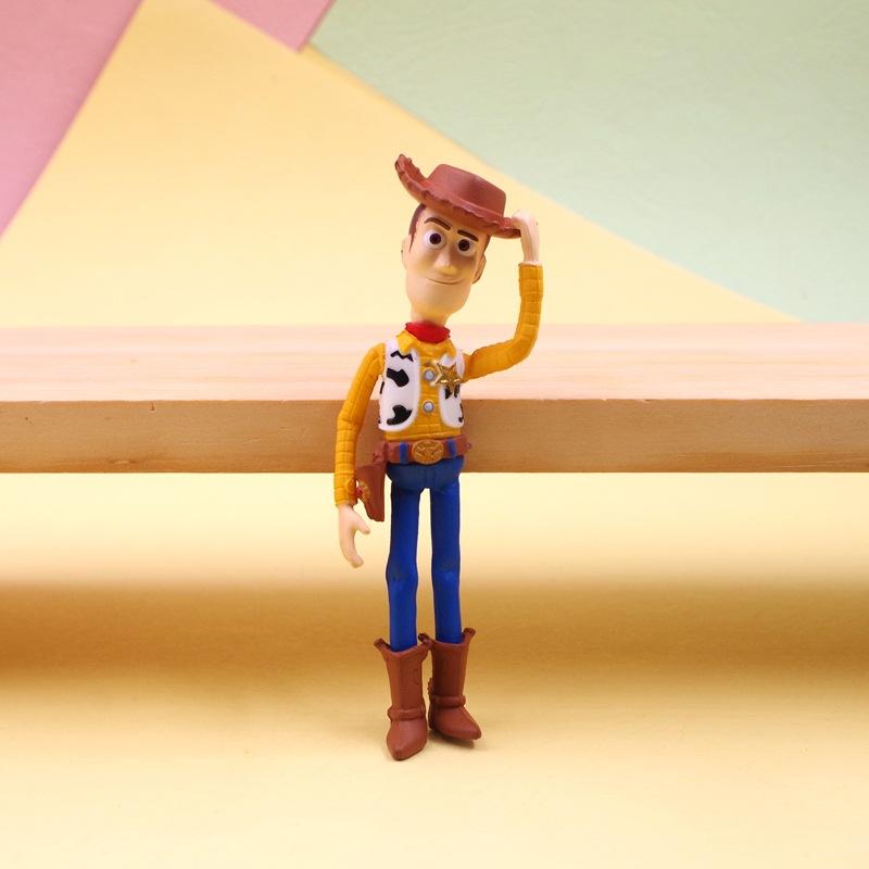 Disney Toy Story Buzz Lightyear Forky Action Figure Series Mini Doll Toy Model Gift