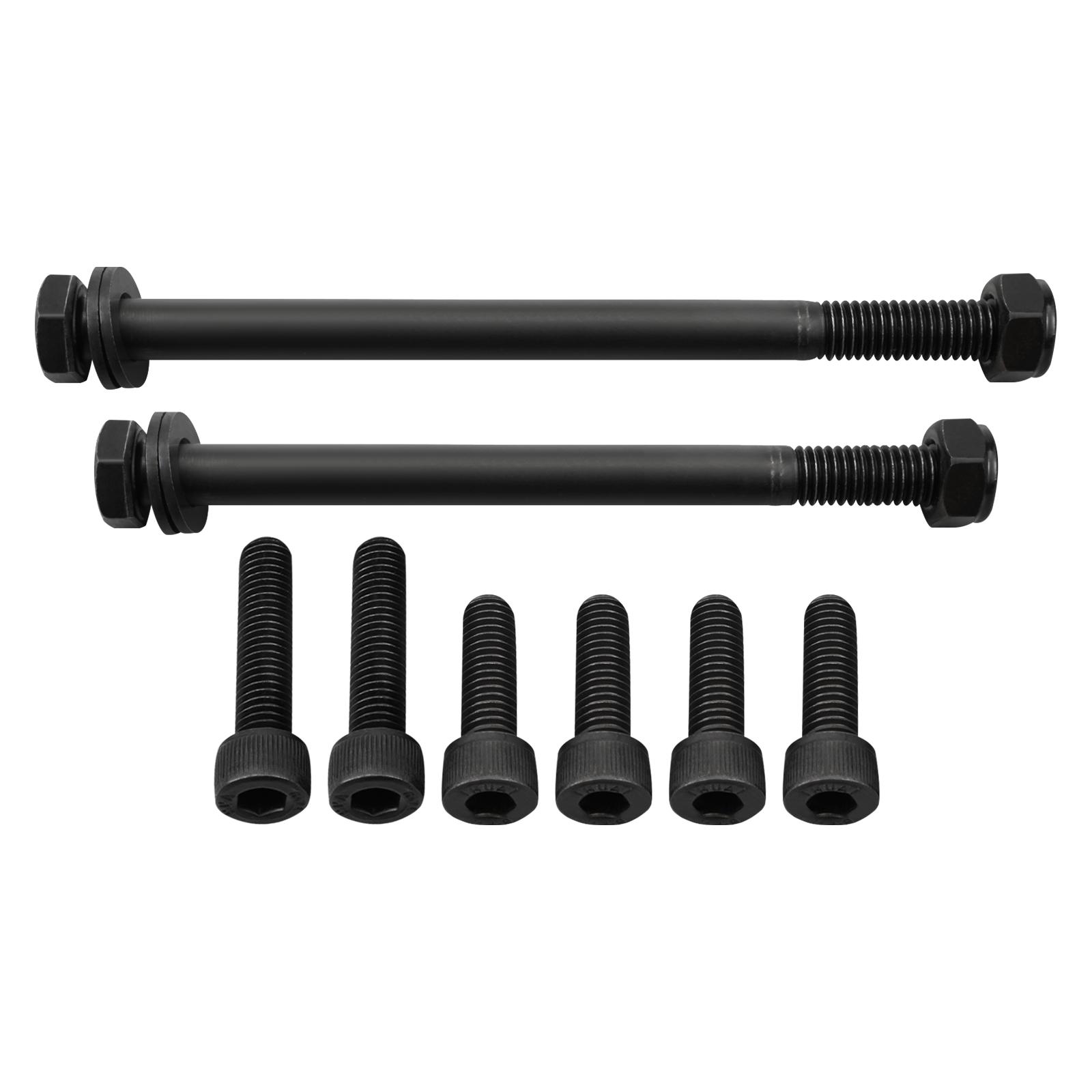 Motor Mounts Bolts Kit For Yamaha Banshee 350 YFZ350 1987-1998 2000-2006 YFZ350SE SP Carbon Steel ATV Dirt Road Accessories чёрный