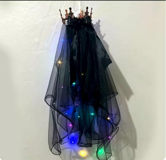 

Косплей-сукня принцеси-вампіра для дівчинки - Хелловін та День народження пишна сукня Лоліта 140 cm