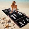 1pc The Vampire Diaries4 Beach Towel, Comfortable and Thick, and Swimming/Bath/Picnic/Camping Towel, Suitable for Seaside Beaches