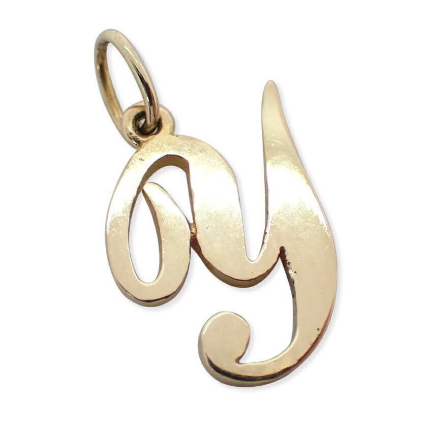 

[Used] K14 Initial Y Pendant/Necklace/j12-1
