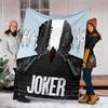 1 Stück Joker Outdoor Personalisierte Flanelldecke, Weiche, Leichte Personalisierte Flanelldecke, Digitaldruck,