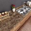 PVC Marble Stickers Self-adhesive Wallpaper Waterproof Heat Resistant Kitchen Countertops Table Furniture Cupboard Wall Paper