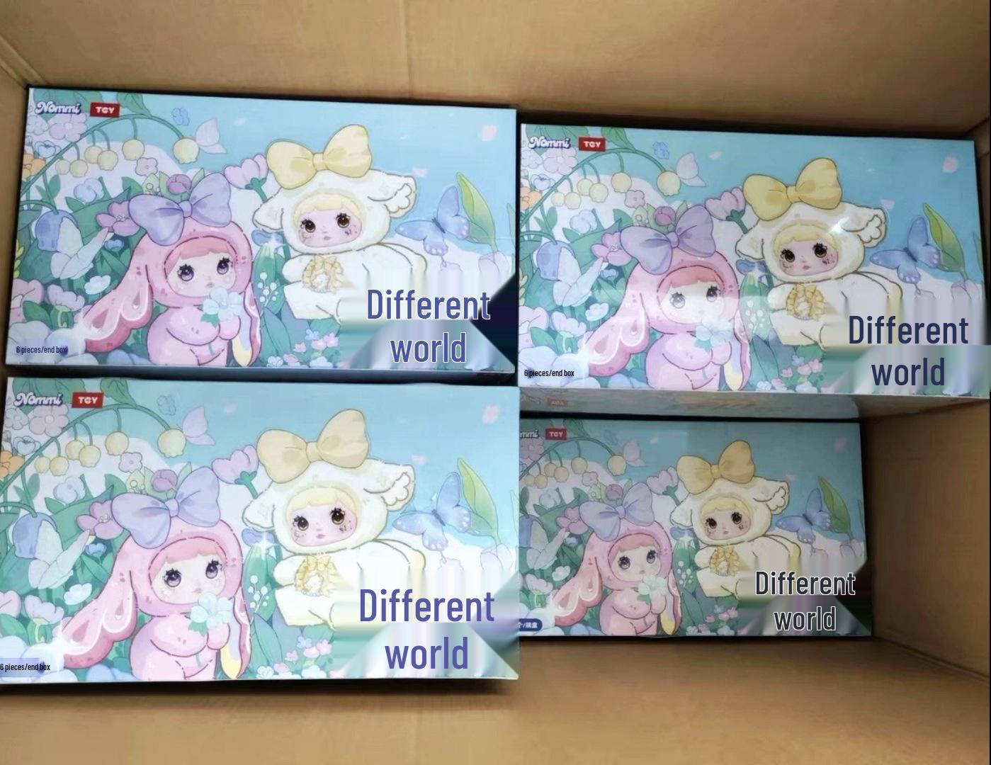 Плюшевая фигурка-сюрприз Nommi Glutinous Rice Er Isekai Series, украшение, подарок