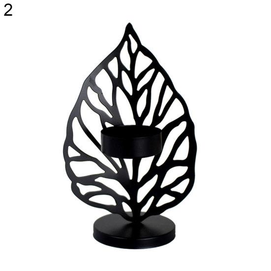 Utsökt Ljusstake Ljus Slitstark Romantisk Hållare Metall För Hemträdgård Sovrum