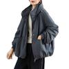 Women's 2025 Winter Korean Style Retro Cotton Jacket with Hood
