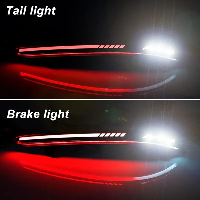 iJDM Car Bumper Reflector Lights For Honda Accord Sedan, Function as Tail/Brake, Turn Signal Lights & Rear Fog Lamps 2018-2022