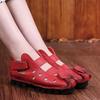 Summer Soft Bottom Flat Genuine Leather Women Shoes Leisure Women Sandals