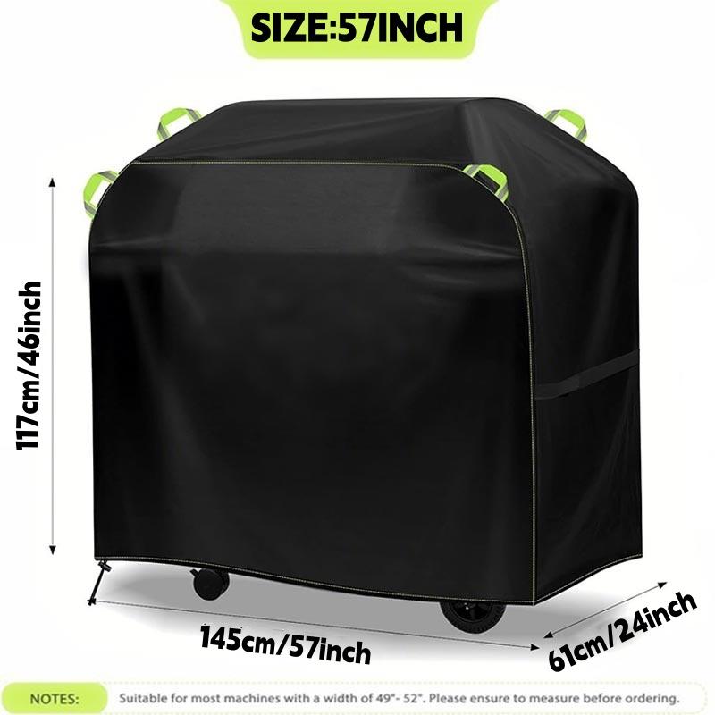 420D Rainproof Outdoor BBQ Cover,Gas Dustproof Oxford Tent Barbecue Cover Waterproof Strips Grill Rack Protective Oven Hood