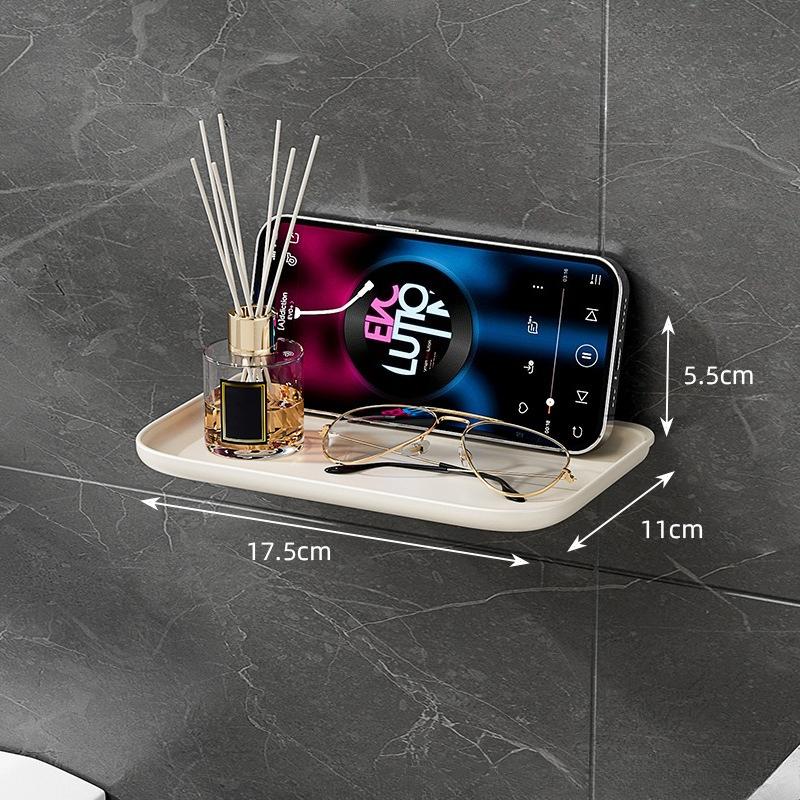 

RV Space-Saving Foldable Rack! Easy-to-Install Wall Mount, Sturdy Floating Design, Ideal RV Accessory.