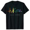 Kayaking Lover My Heartbeat Is A Kayak Vintage Color T Shirt for Men New Tops Tees  Male T Shirt Simple Style Short Sleeve