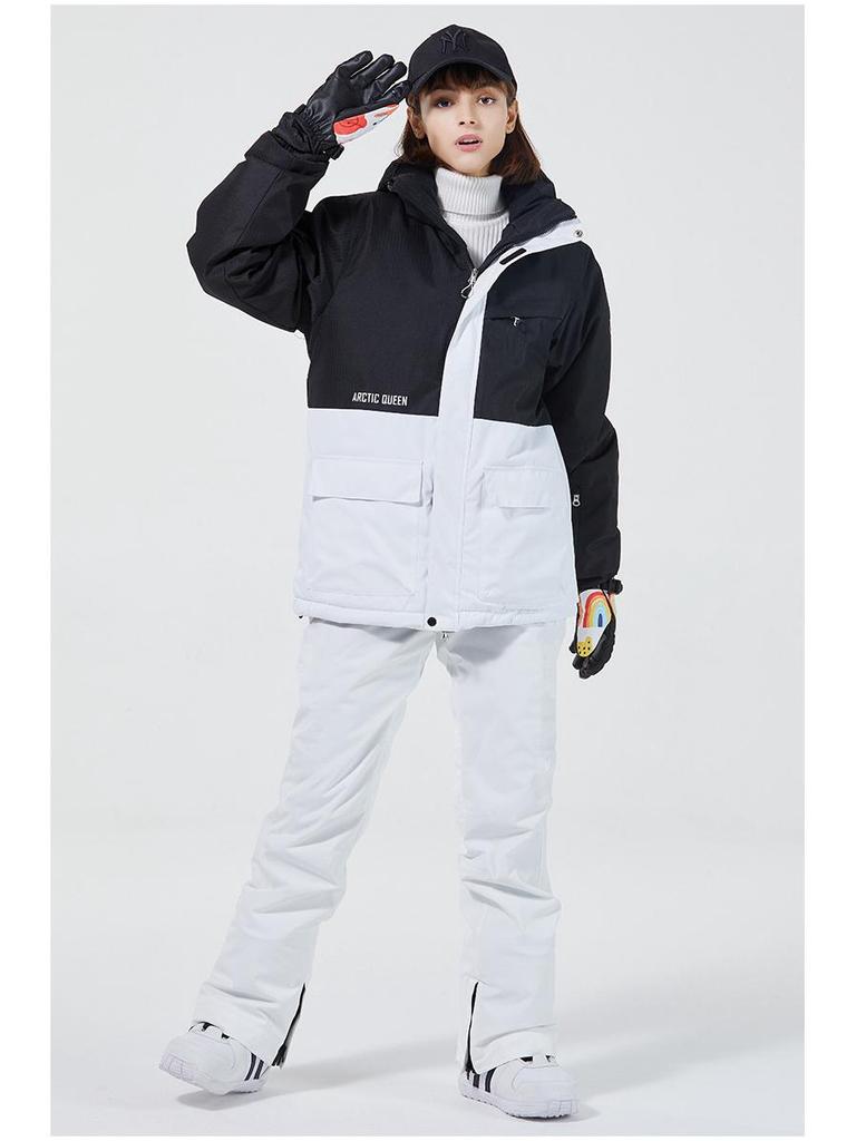Couples' Warm Korean-Style Snowboard Suit Set