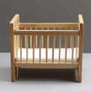 1:12 Dollhouse Miniature Baby Bed Wooden Cradle Baby carriage Baby Walker Doll House Accessories For Dollhouse Decoration New
