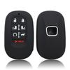 Key Fob Case Shell Cover For Remote 7+2 Button Designs Anti Shock Silicone Cover Non Slip Surfaces Universal Vehicle Fit