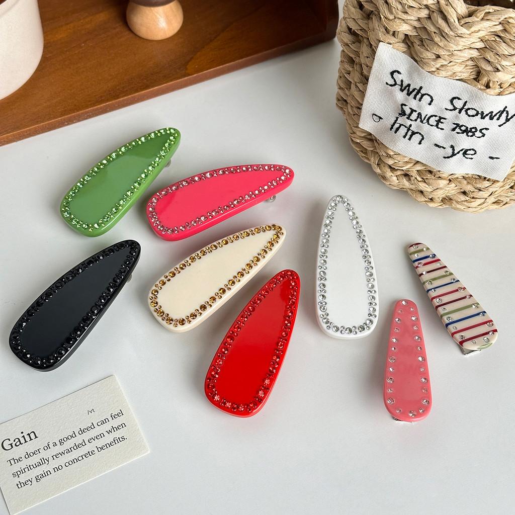 Elegant Spring Clip With Rhinestones For Chic Hairstyling In Versatile Colors And Designs