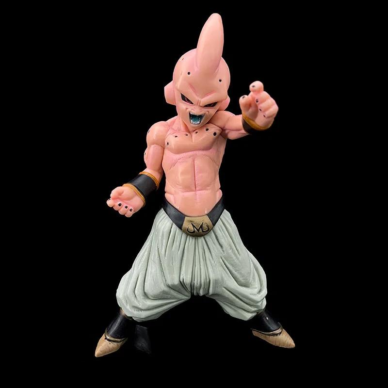 

Popular 18cm Dragon Sphere Animation Figure Super Saiyan Action Figures Buu POLYVINYL CHLORIDE Miniature Playthings Car Decoration Collector