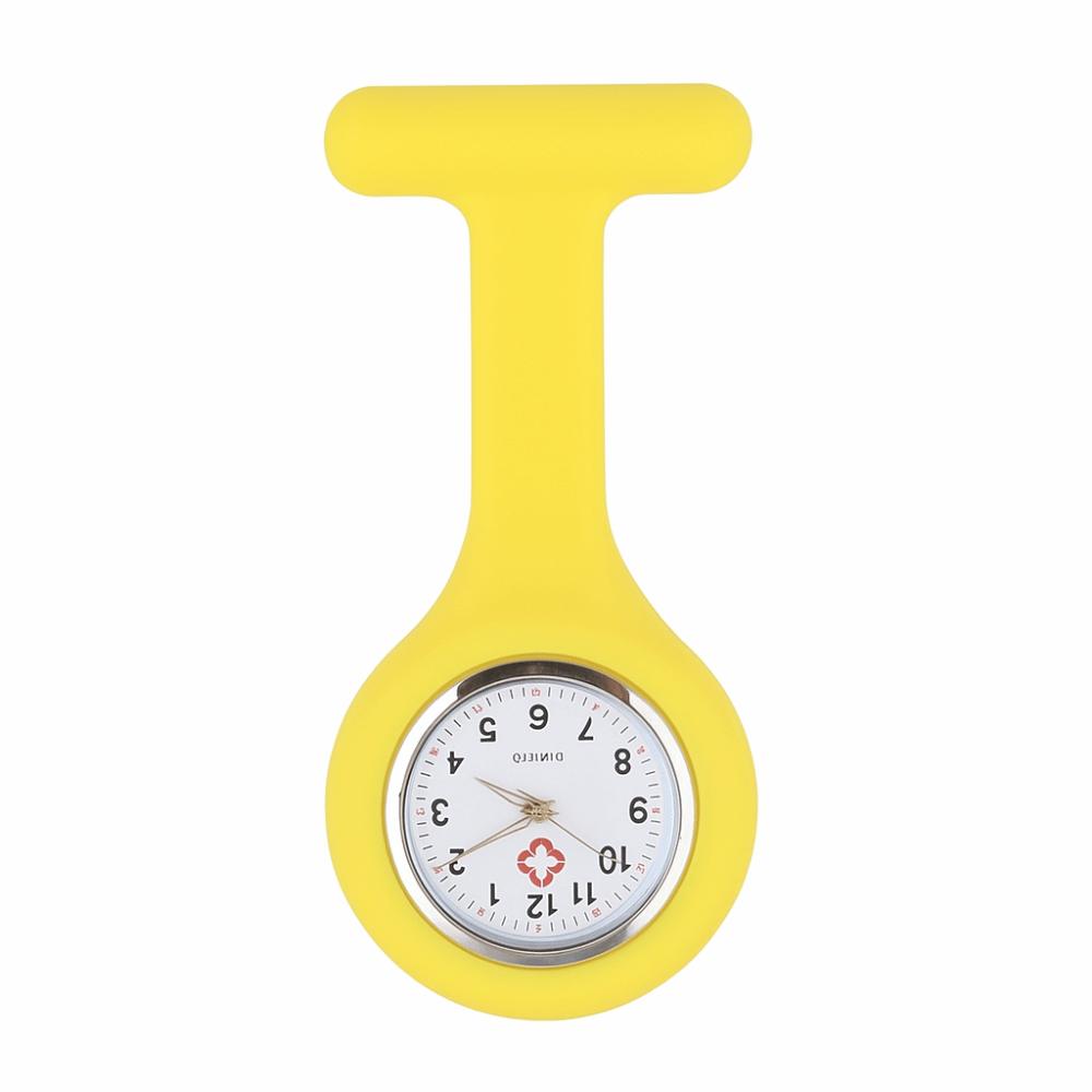 Colorful Health Pocket Watch Silicone Nurse Watches Nurse Silicone FOB Pocket Watches  Doctor