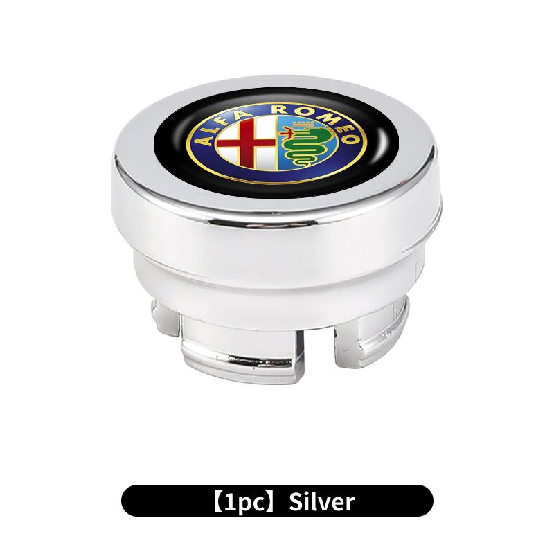 Car Cigarette Lighter Cover Dustproof Plug Decoration Cap For Alfa Romeo 159 Giulietta Giulia 147 Mito 156 159 166 GT Stelvio