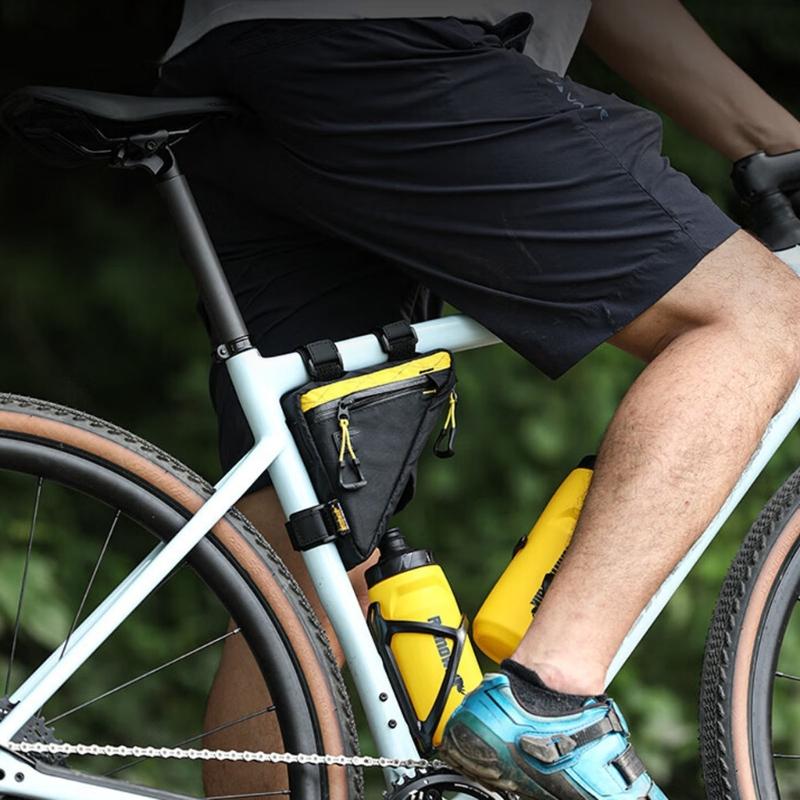 Cycling Triangular Pouches Front Top Tube Bag Waterproofs Bicycles Frame Bag Cycling Tool Triangular Storage Pouches