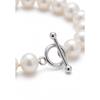 Bracelet - Pearls &amp; Colors - Véritable Perle de Culture d'Eau Douce 9-10 mm - Argent 925 - Fermoir Baton - 18 cm