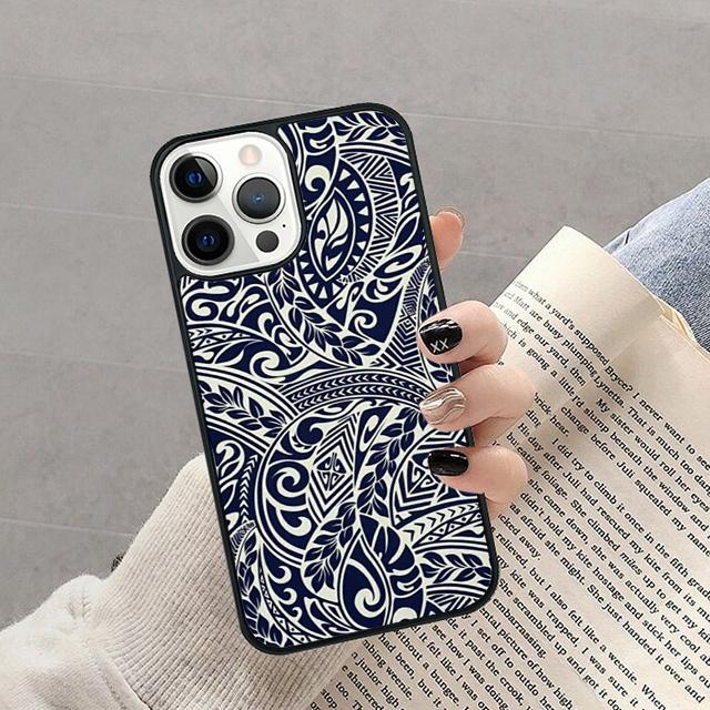 Polynesian Mix Phone Case For iPhone 17 Air 16 Pro Max 15 14 Plus 12 13 Soft Bumper Shell Cover Coque