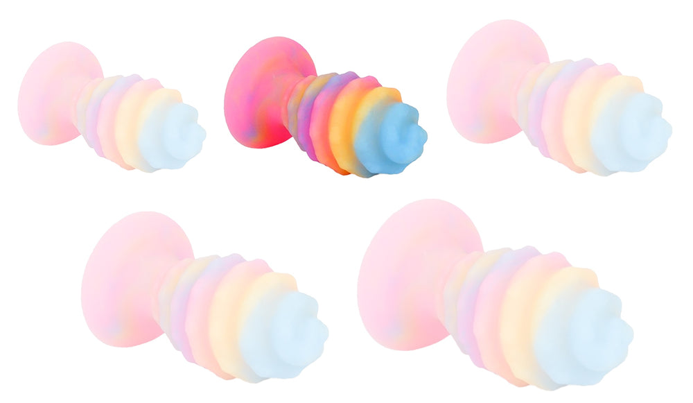 Plug Lumen Color M 10.5 x 5.5cm - unicorny - Plugs M/L - Largeur + de 3 cm