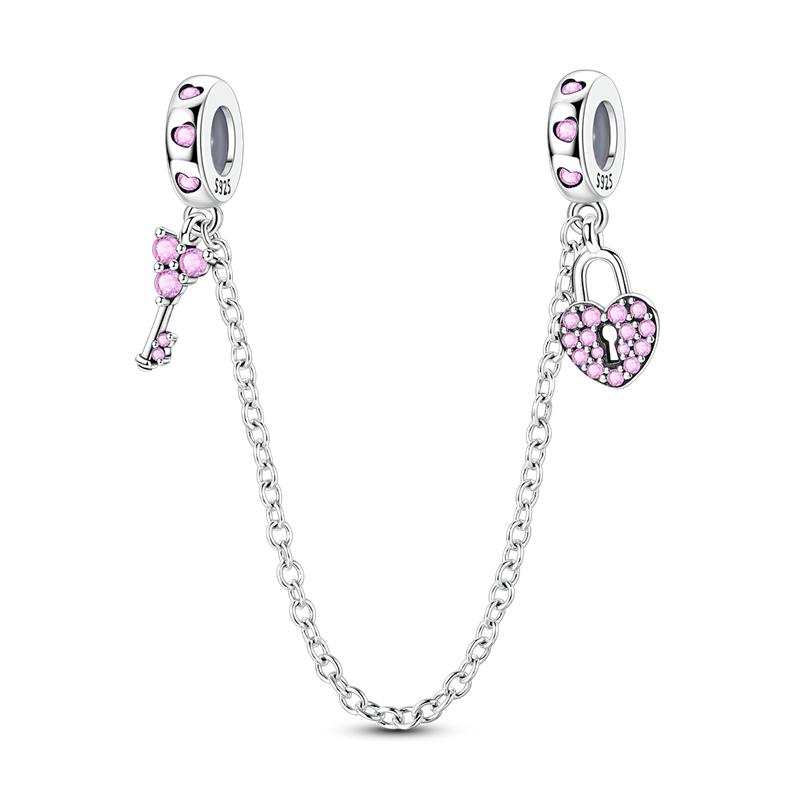 Copper Love Heart Coloful Clip Cute Dog Pets Pendant Diy Fine Beads Fit Original Charms Bracelet Women Jewelry Diy