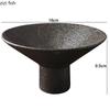 Ceramics Dinner Plate Tall Pasta Plates Salad Bowls Soup Basins Creative Restaurant Home High Feet Tableware Snack Dessert Trays