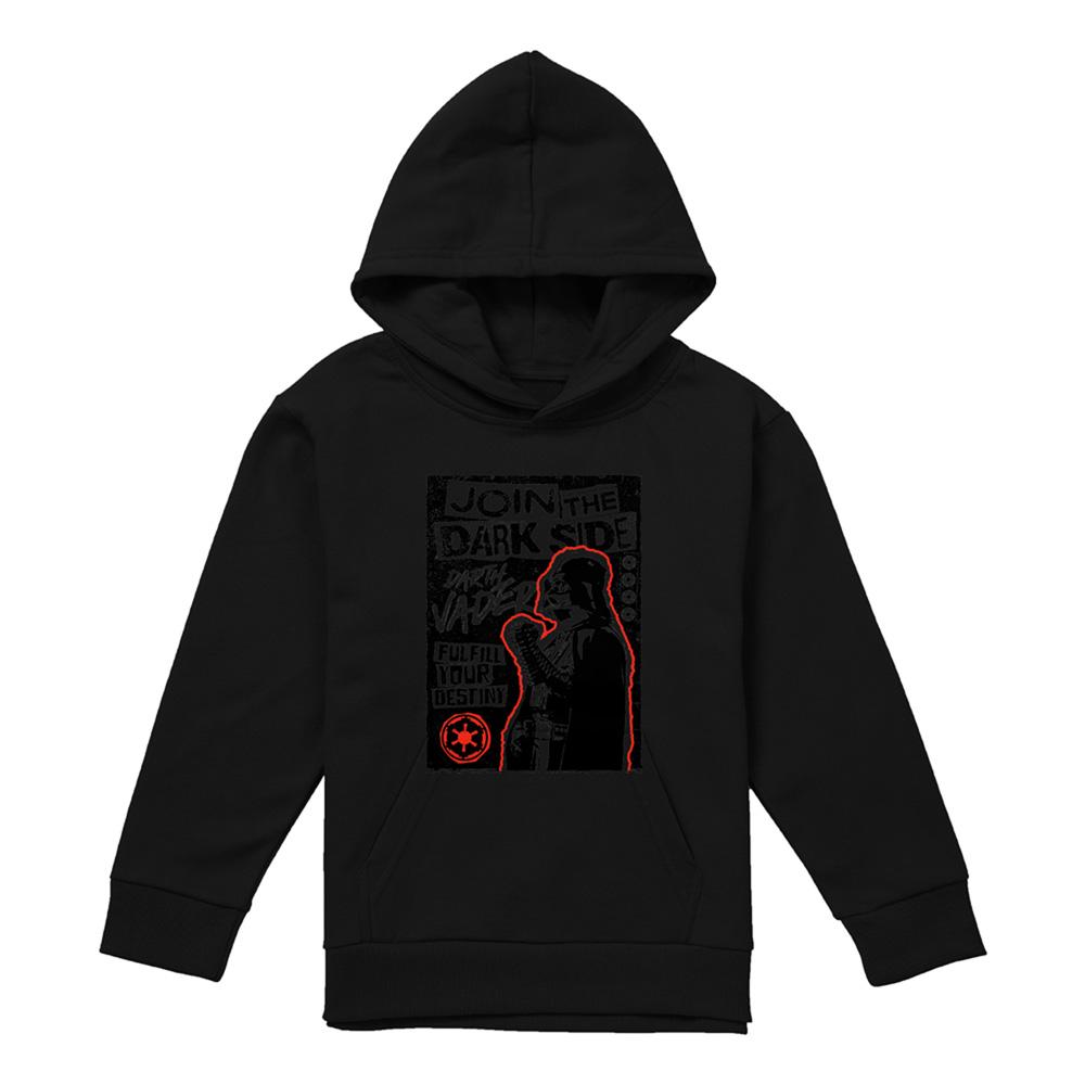 Star Wars: The Empire Strikes Back Childrens/Kids Join The Dark Side Darth Vader Poster Hoodie