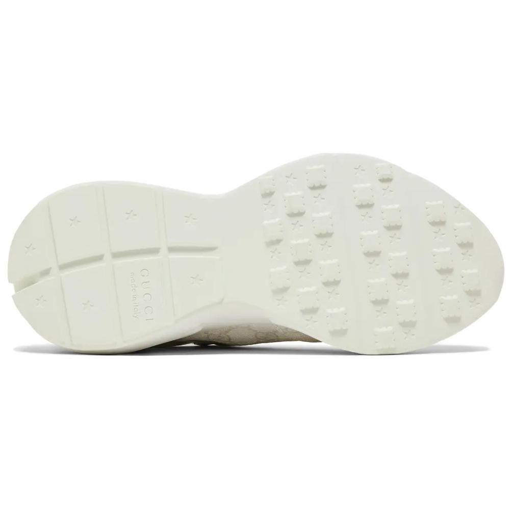 Gucci Rhyton Low Top Casual Shoes Women's White 737899 KGD00 9000