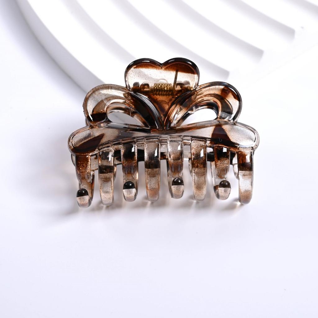 New 4.5cm Transparent Hair Claw Women Personalized Temperament Shark Clip Small Hairpin Barrettes Headwear Fashion Accessories