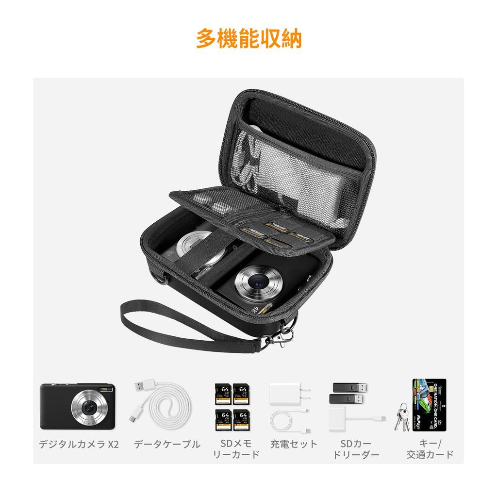 Concept Digital Camera Case Digital Camera Case Camera Hard Case Camera Case SLR Camera Bag EVA Shockproof Compact Shoulder Case for Camera Storage