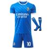Echipament Sportiv Copii Real Madrid Mbappe Set Tricou Fotbal, Albastru