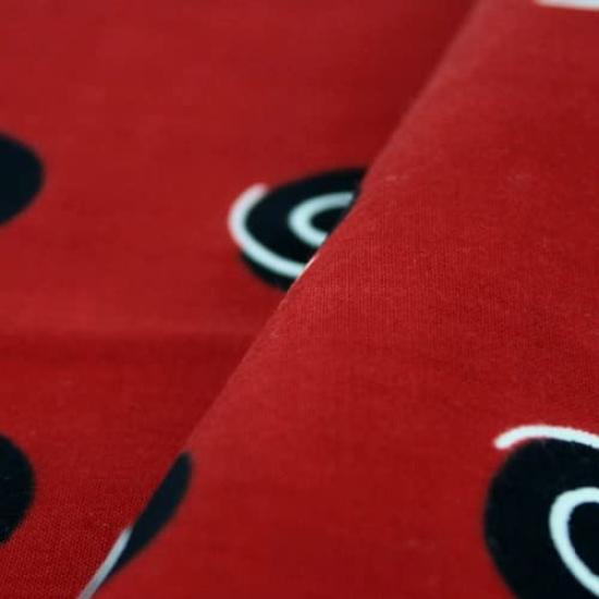 Dyeing Anbo Hand Towel Whirlpool Authentic Dyed Cotton Tokuoka Made in Japan 35cm x 100cm "Small Red" 100%