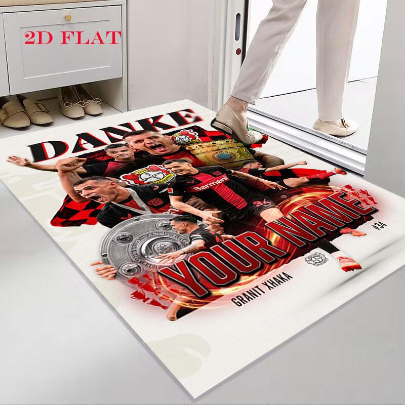 Custom Bayer Leverkusen Carpet Rug for Living Room Bedroom Home Sofa Decoration,Kids play Nonslip Floor Mat